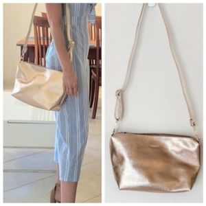NWOT Anthropologie Remi & Reid Rose Gold Crossbody